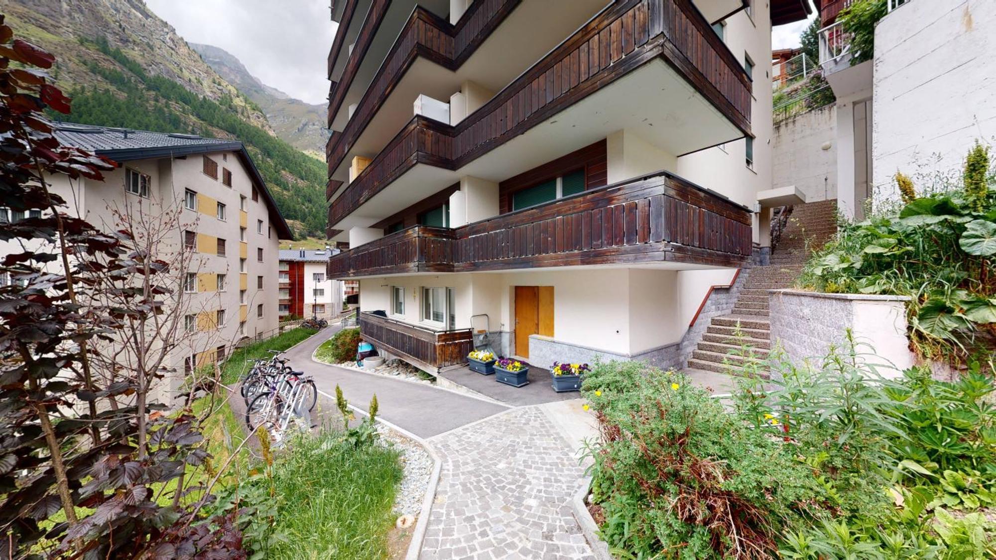 Beautiful Apartment In Zermatt With A Breathtaking View Of The Matterhorn Экстерьер фото